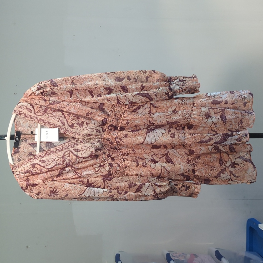 NWT O.P.T. Degage Floral Mini Dress